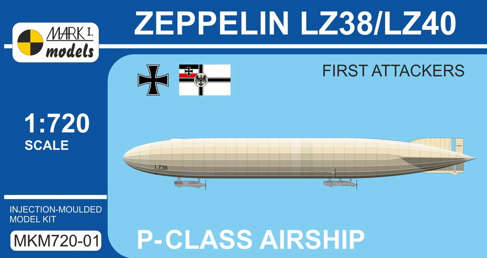 Zeppelin P-class LZ38/LZ40 'First attackers'