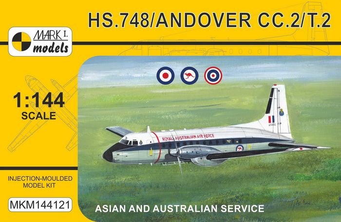 HS.748 Andover Military 'Asia & Australia' - Click Image to Close