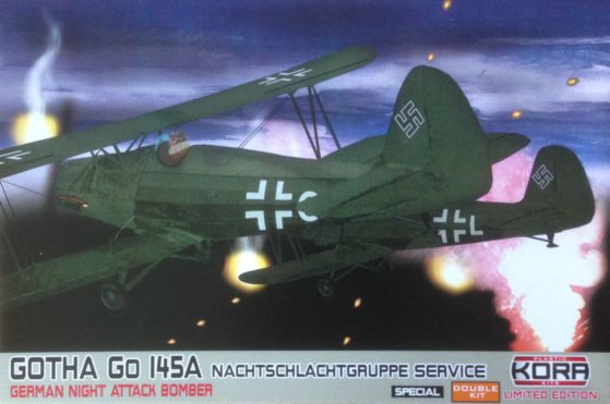 Gotha Go 145A Nachtschlachtgruppe service-Double kit