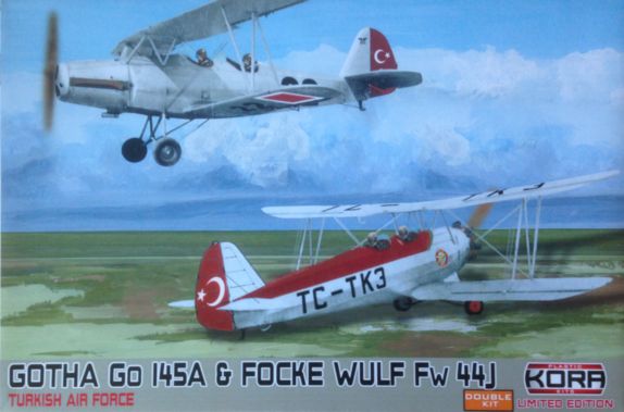 Gotha Go145A & Focke Wulf Fw 44J Turkish AF-Double kit