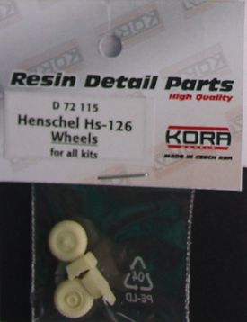 Henschel Hs-126 wheels