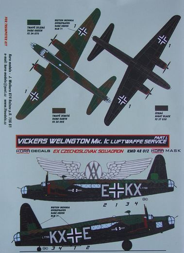 Vickers Wellington Mk.IC Luftwaffe I