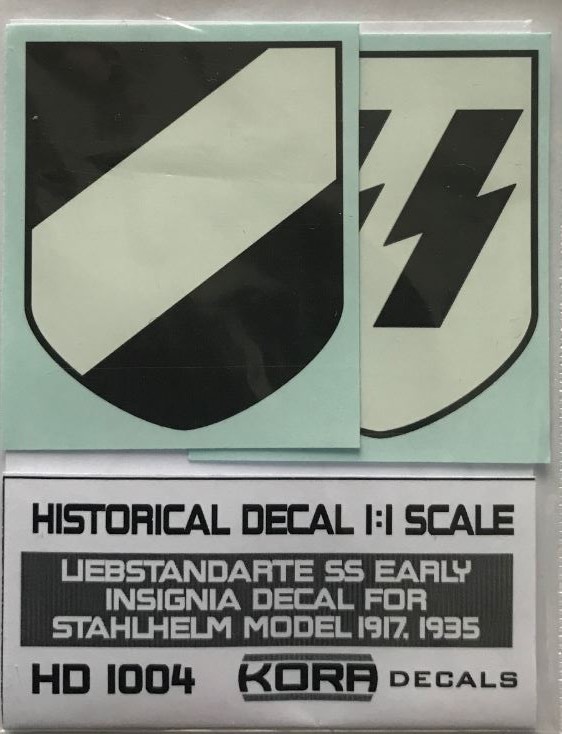 Helmet decal Liebstand. SS early Insignia (1917,1935)