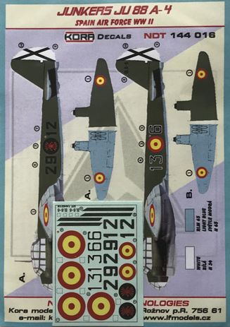 Ju 88 Spain - Click Image to Close