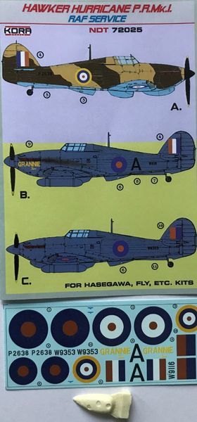 Hawker Hurricane PR Mk.I (RAF Service) - Click Image to Close