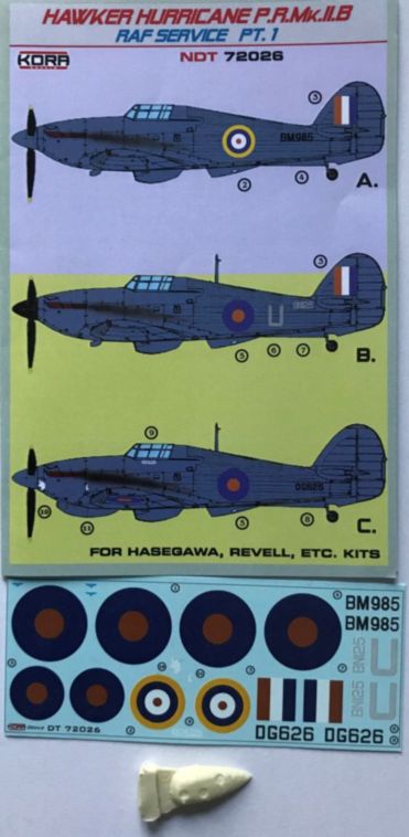 Hawker Hurricane PR Mk.IIB Part 1 (RAF Service) - Click Image to Close