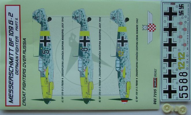 Bf 109G-2 Croatia over Russia part II.