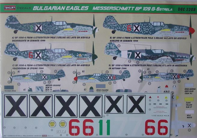 Messerschmitt Bf 109G-6 Bulgarian service