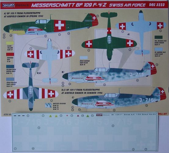 Messerschmitt Bf-109F-4/Z Swiss