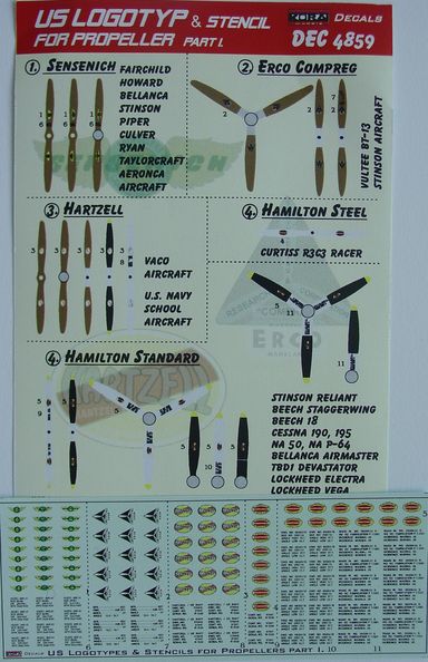 US Logotyp and stencils for propellers Part I. - Click Image to Close