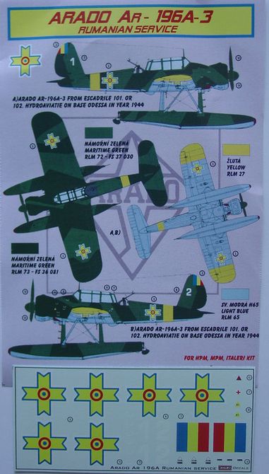 Arado Ar 196A-3 Rumania