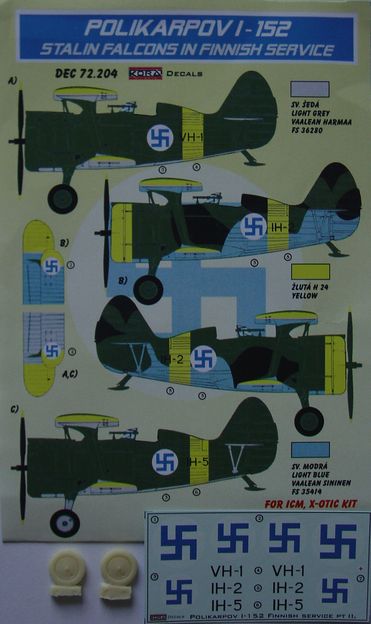 Polikarpov I-152 Finnish