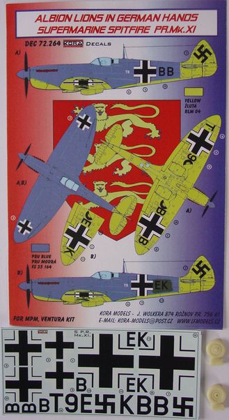 Supermarine Spitfire PR.Mk.XI Luftwaffe - Click Image to Close