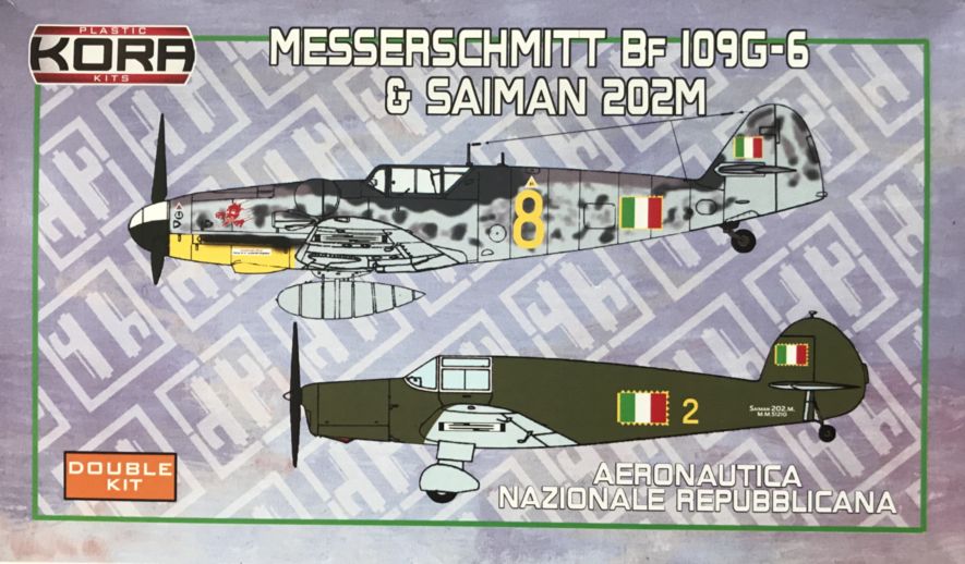 Messerschmitt Bf-109G-6 & Saiman 202M ANR - Click Image to Close