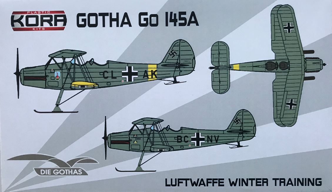 Gotha Go-145A Luftwaffe Winter Training