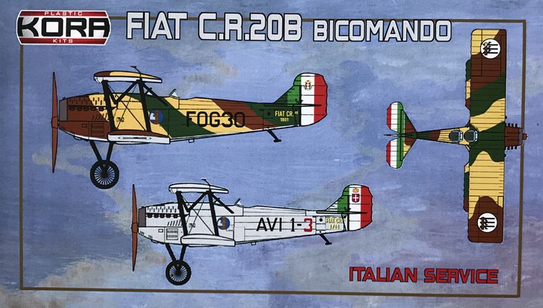 FIAT C.R.20B Bicomando Italian service - Click Image to Close