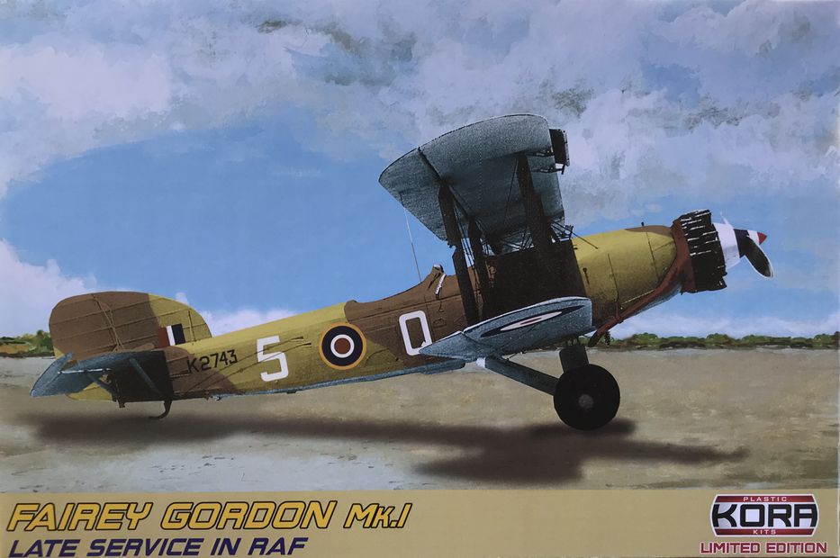 Fairey Gordon Mk.I Late Service in RAF - Click Image to Close