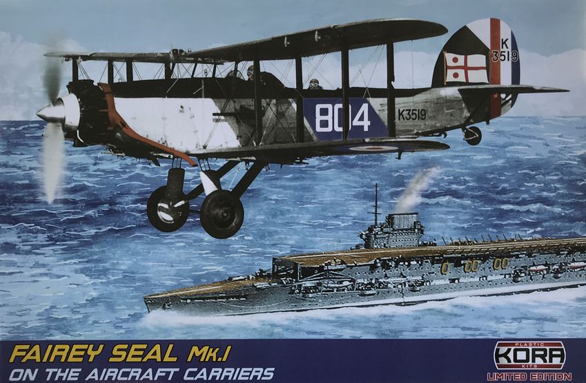 Fairey Seal Mk.I RAF on The Aircraft Carriers - Click Image to Close