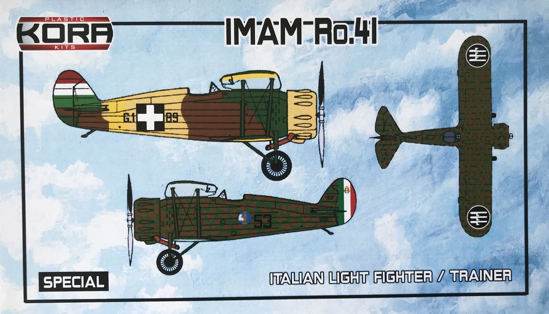 IMAM Ro.41 Italian Light Fighter / Trainer