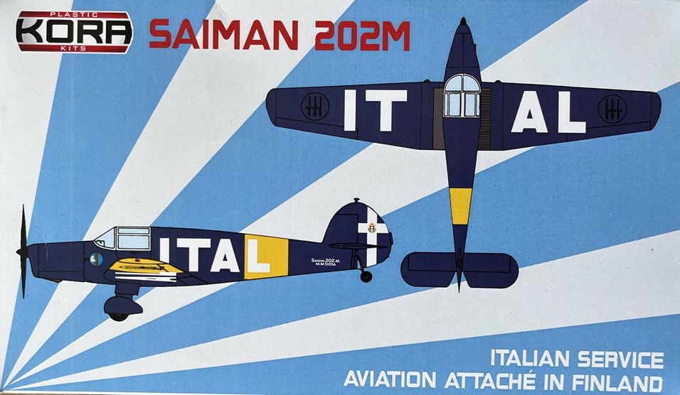 Saiman 202M Italian aviation Attache in Finland