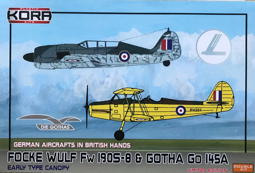 Focke-Wulf Fw-190S-8 and Gotha Go-145A-1 - Double kit