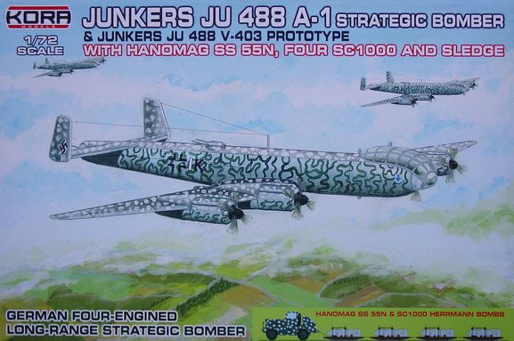 Junkers Ju-488A-1 strategic bomber/Ju-488V-403 prototype