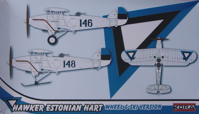 Hawker Estonian Hart wheel&ski version
