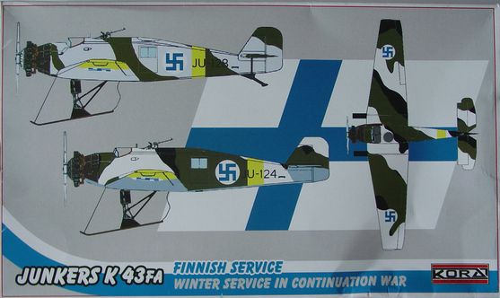 Junkers K43FA Finish service winter war