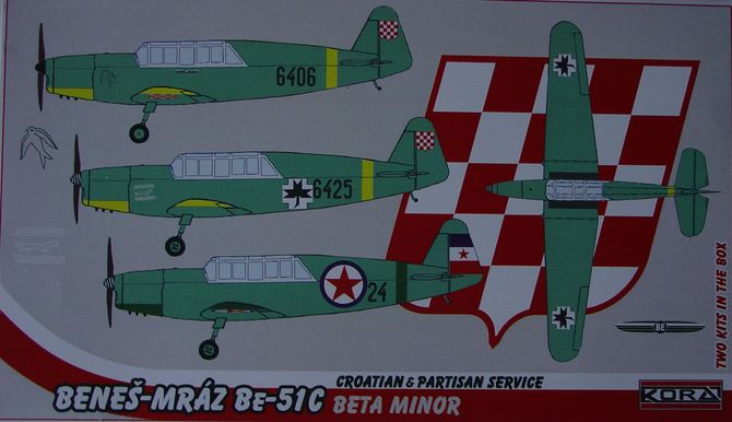 Benes-Mraz Be-51C Croatian & Yugoslav partisan