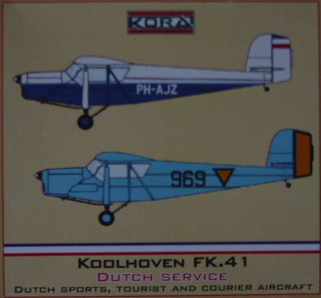 Koolhoven FK.41 Dutch civil & LVA What if