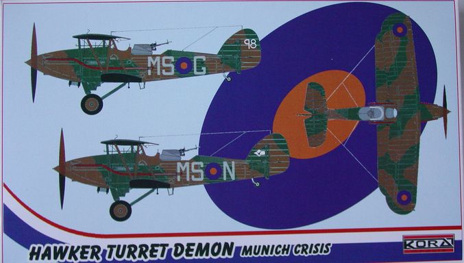 Hawker Turret Demon RAF - "Munich crisis"