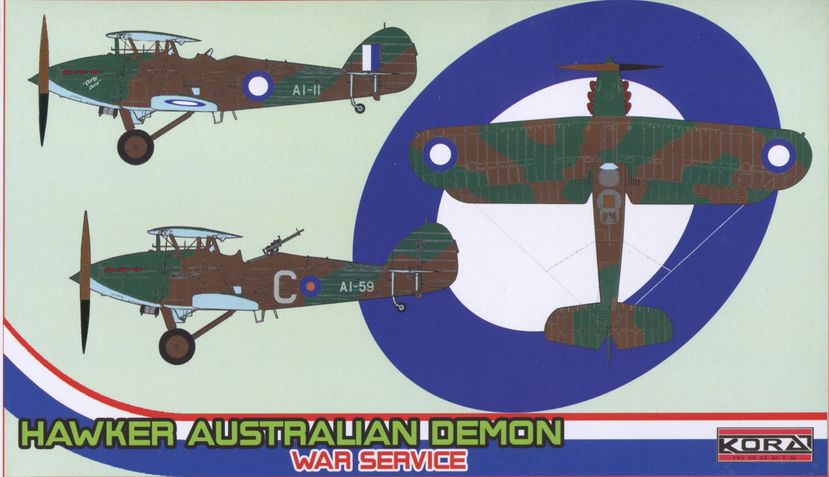Hawker Australian Demon War Service