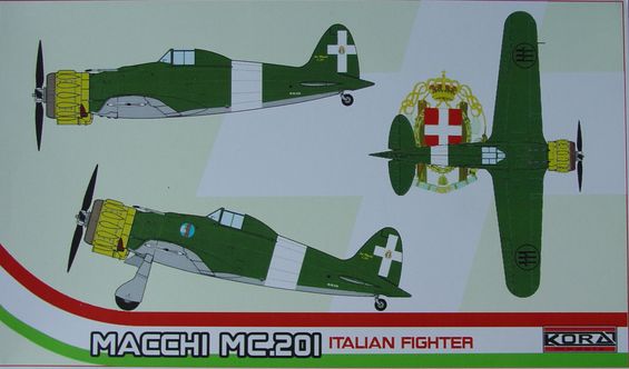 Macchi MC.201 Italian fighter prototype