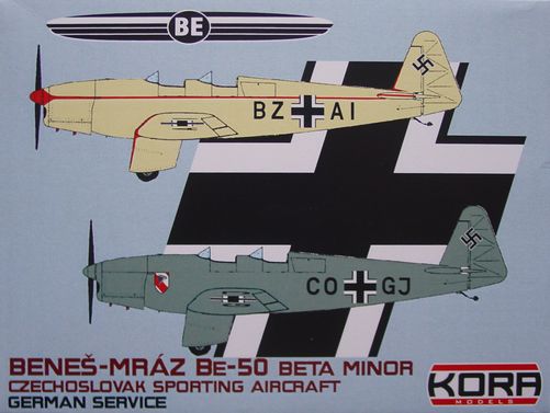 Benes-Mraz Be.50 Beta Minor - German service