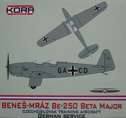 Benes-Mraz Be.250 Beta Major - German service - Click Image to Close