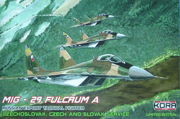 MiG-29 Fulcrum A - Czechoslovak, Czech, Slovak - Click Image to Close