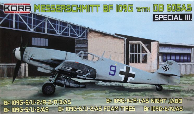 Messerschmitt Bf 109G with DB605AS