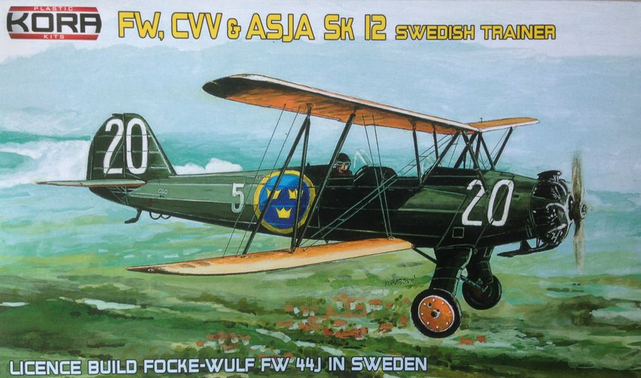 Focke Wulf Fw, CVV & ASJA SK 12 Swedish trainer