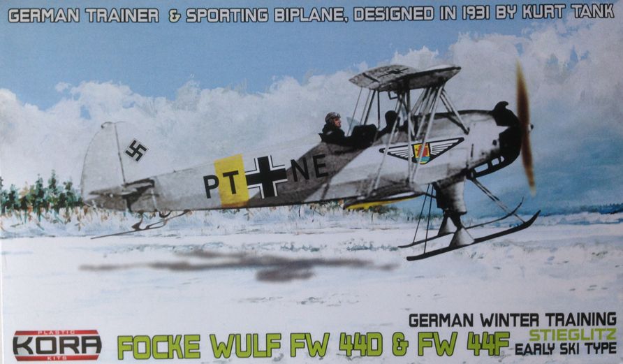 Focke Wulf Fw 44D &Fw 44F German winter trainer early