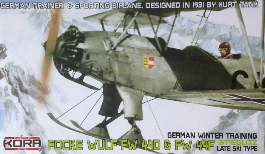 Focke Wulf Fw 44D &Fw 44F German winter trainer late