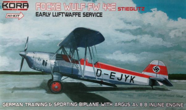 Focke Wulf Fw 44E Early Luftwaffe service