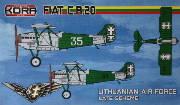 FIAT C.R. 20 Lithuanian service late