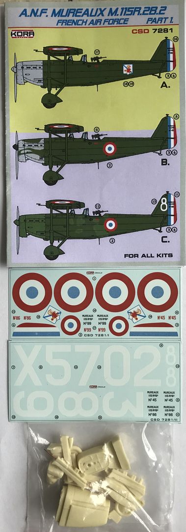 A.N.F. Mureaux M.115R.2B.2 French AF Part 1 - Click Image to Close