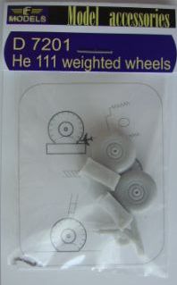 He 111 weighted wheels