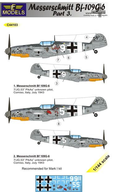 Messerschmitt Bf 109G-6 Comiso cartoon part 3.
