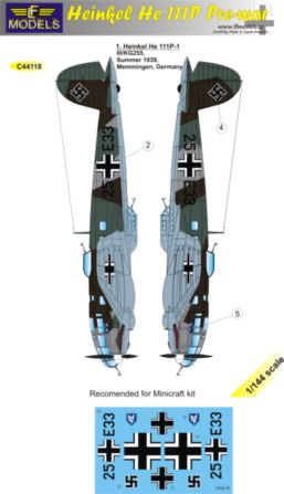 Heinkel He 111P Pre-war - Click Image to Close