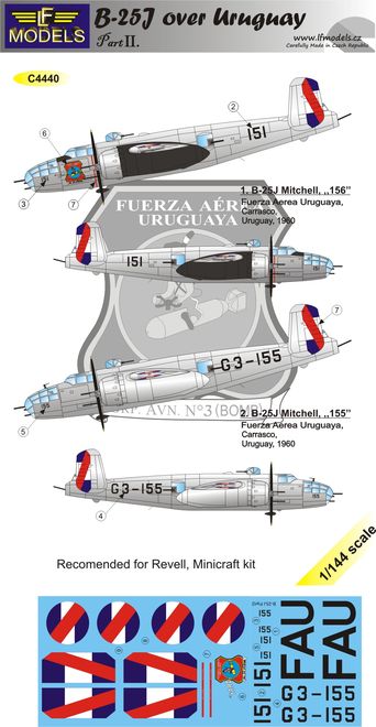 B-25J Uruguay part II.