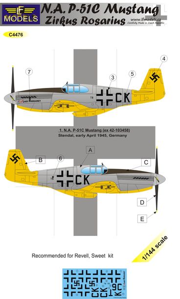 P-51C Zirkus Rosarius