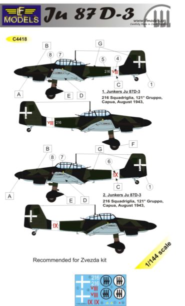 Junkers Ju87D-3 Italy - Click Image to Close