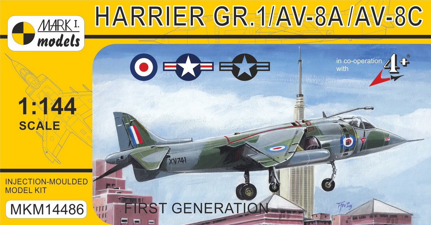 Harrier GR.1A/AV-8A/C 'First Generation' - Click Image to Close